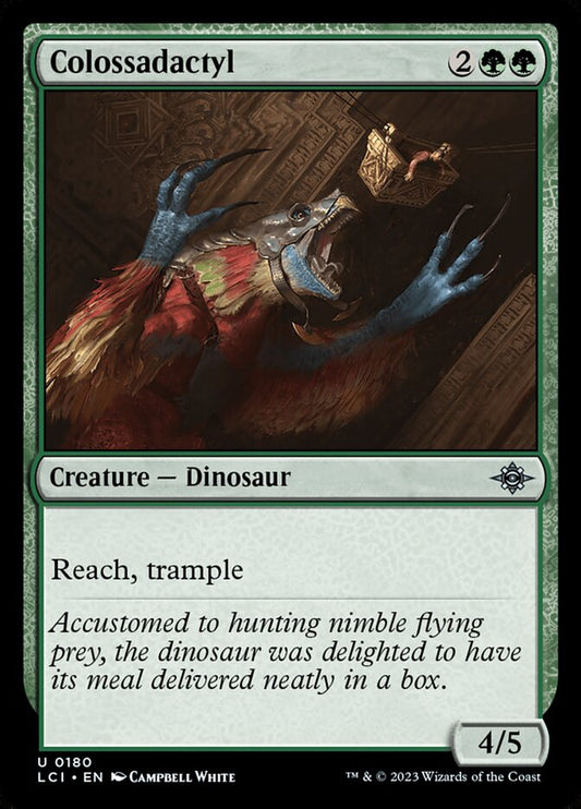 MTG Card Title: Colossadactyl LCI/180