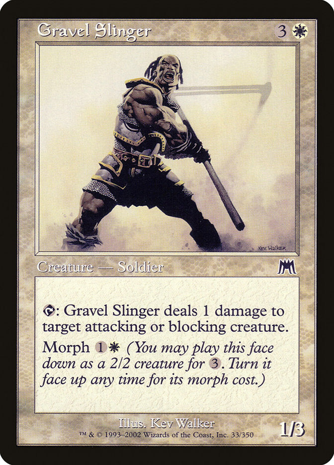MTG Card Title: Gravel Slinger ONS/33