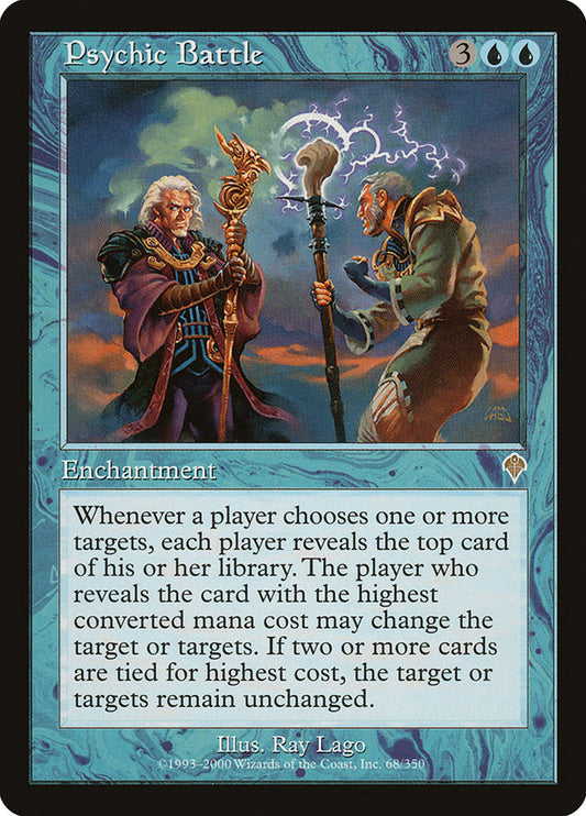 MTG Card Title: Psychic Battle INV/68