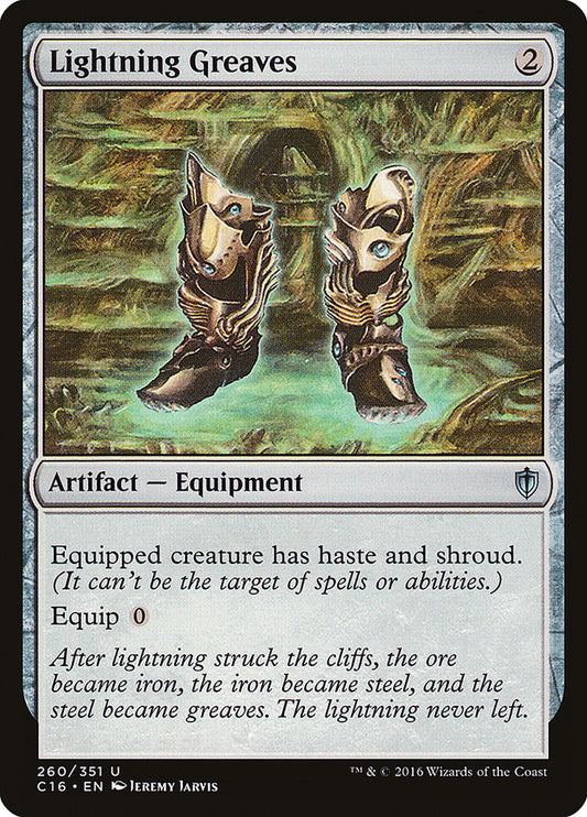 MTG Card Title: Lightning Greaves C16/260