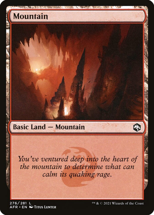 MTG Card Title: Mountain AFR/276