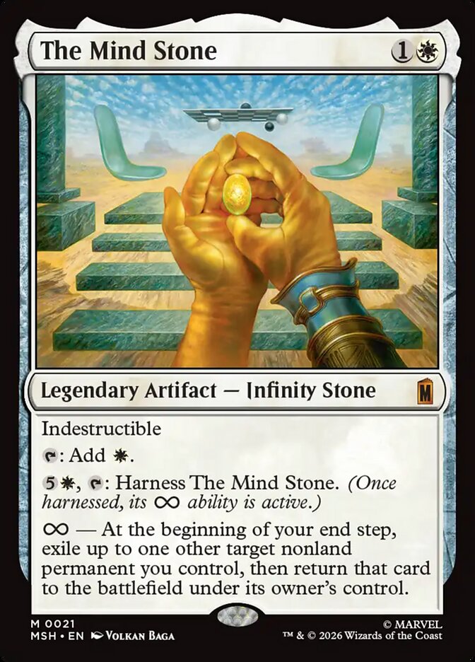 MTG Card Title: The Mind Stone MSH/21