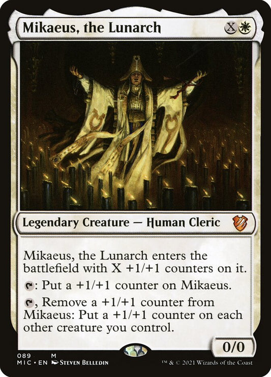 MTG Card Title: Mikaeus, the Lunarch MIC/89