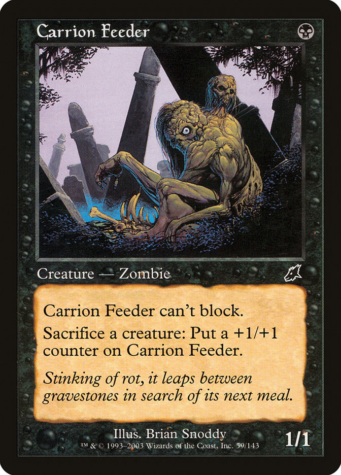 MTG Card Title: Carrion Feeder SCG/59