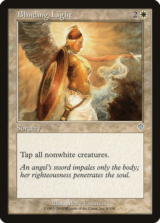 MTG Card Title: Blinding Light INV/9