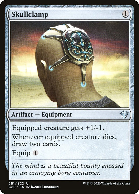 MTG Card Title: Skullclamp C20/251