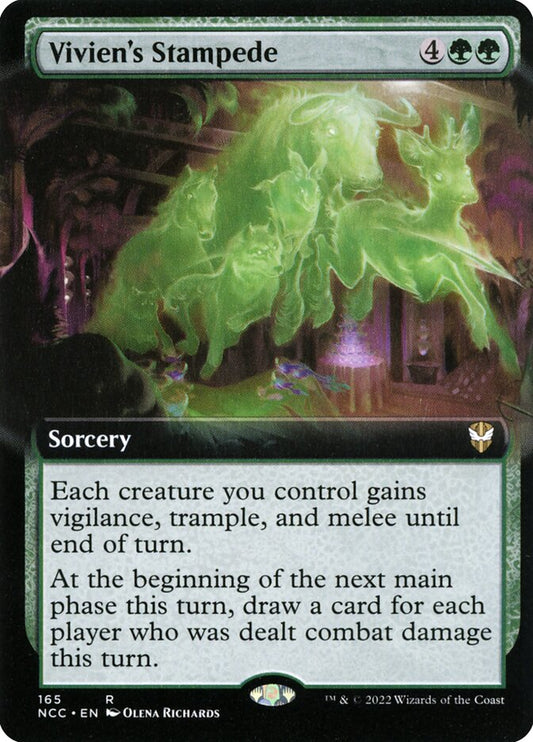 MTG Card Title: Vivien's Stampede NCC/165