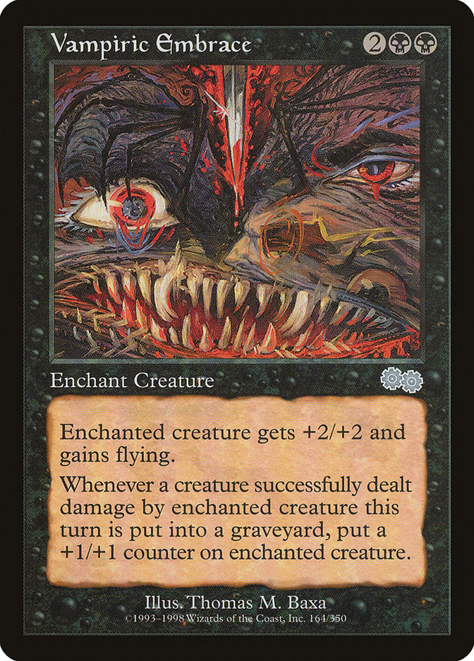 MTG Card Title: Vampiric Embrace USG/164