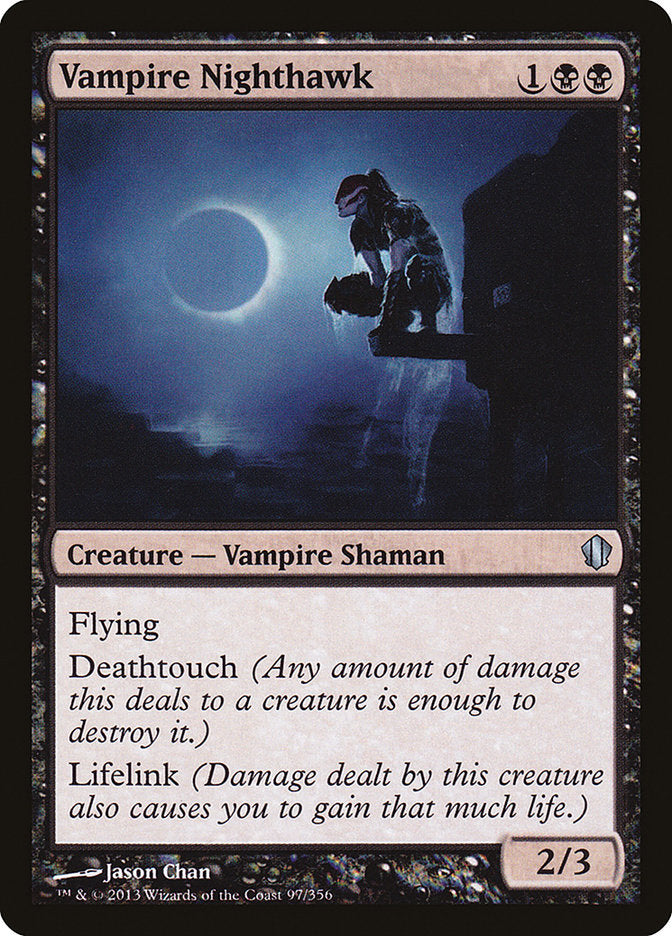 MTG Card Title: Vampire Nighthawk C13/97