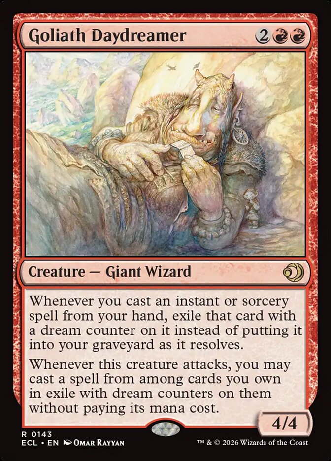 MTG Card Title: Goliath Daydreamer ECL/143