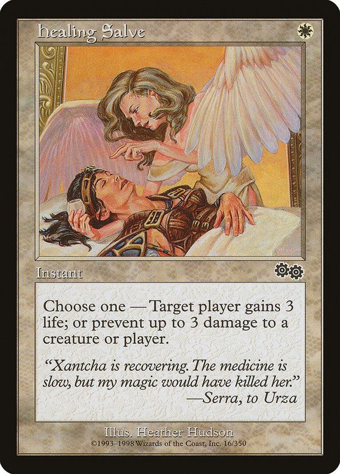 MTG Card Title: Healing Salve USG/16