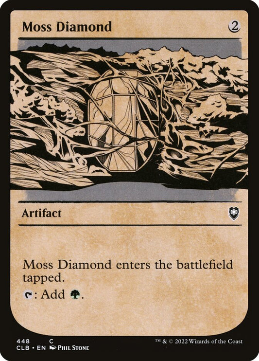 MTG Card Title: Moss Diamond CLB/448