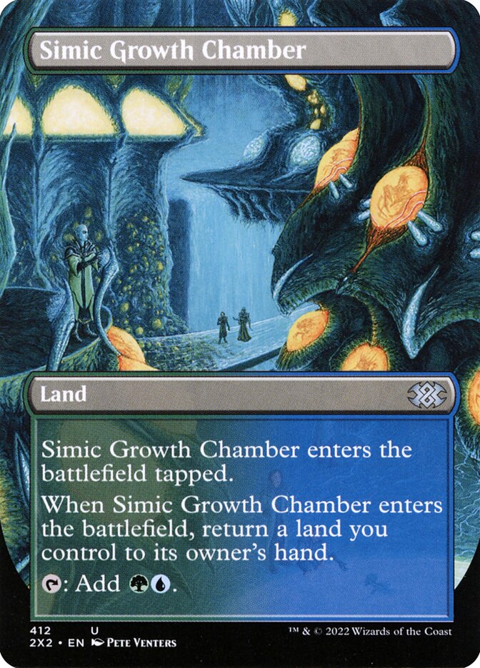 MTG Card Title: Simic Growth Chamber 2X2/412