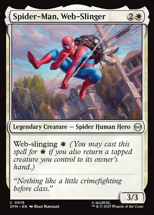 MTG Card Title: Spider-Man, Web-Slinger SPM/16