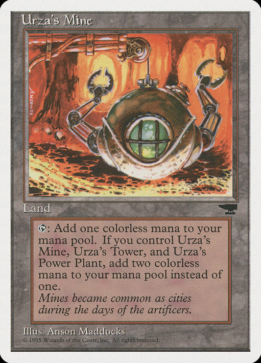 MTG Card Title: Urza's Mine CHR/114b
