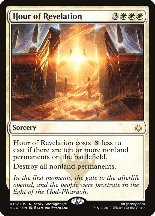 MTG Card Title: Hour of Revelation HOU/15