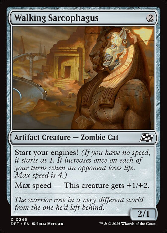 MTG Card Title: Walking Sarcophagus DFT/246