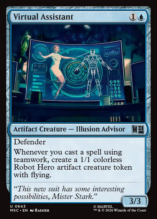 MTG Card Title: Virtual Assistant MSC/643