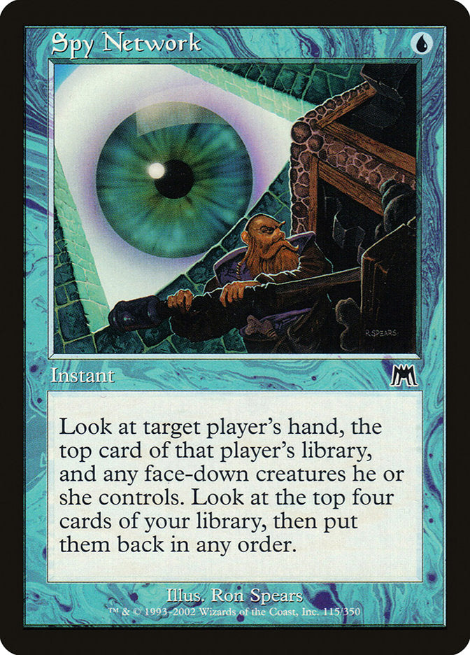 MTG Card Title: Spy Network ONS/115