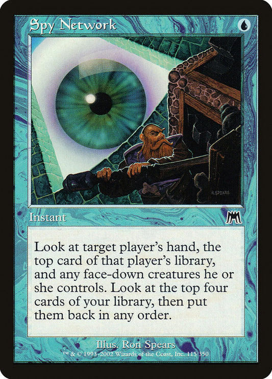 MTG Card Title: Spy Network ONS/115