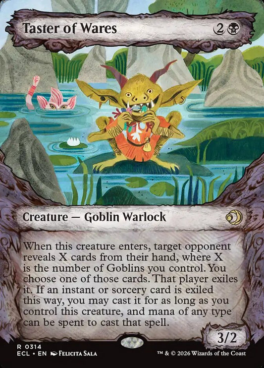 MTG Card Title: Taster of Wares ECL/314