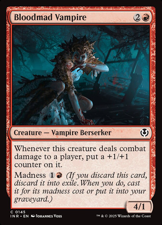 MTG Card Title: Bloodmad Vampire INR/145