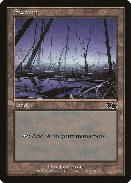 MTG Card Title: Swamp USG/340