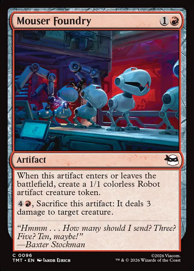 MTG Card Title: Mouser Foundry TMT/96