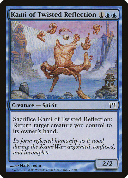 MTG Card Title: Kami of Twisted Reflection CHK/71
