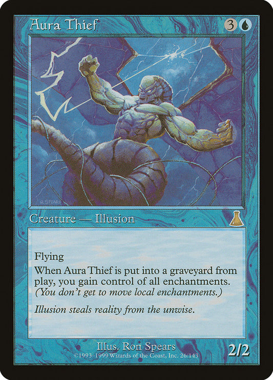 MTG Card Title: Aura Thief UDS/26