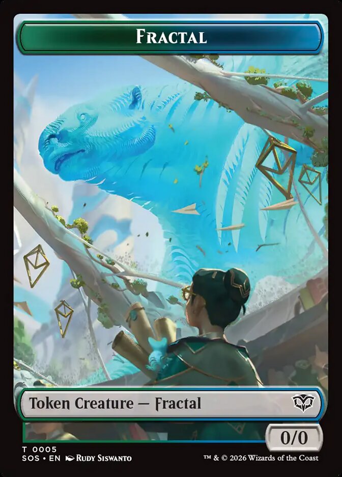 MTG Card Title: Fractal TSOS/5