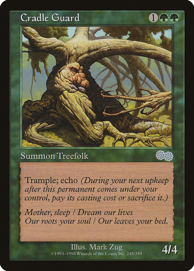 MTG Card Title: Cradle Guard USG/245