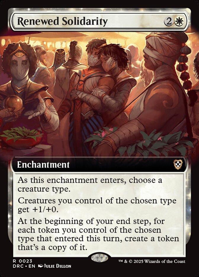 MTG Card Title: Renewed Solidarity DRC/23