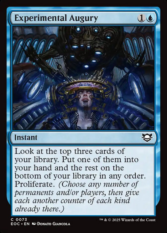 MTG Card Title: Experimental Augury EOC/73