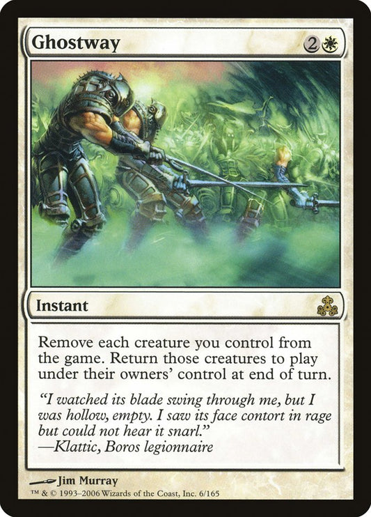MTG Card Title: Ghostway GPT/6