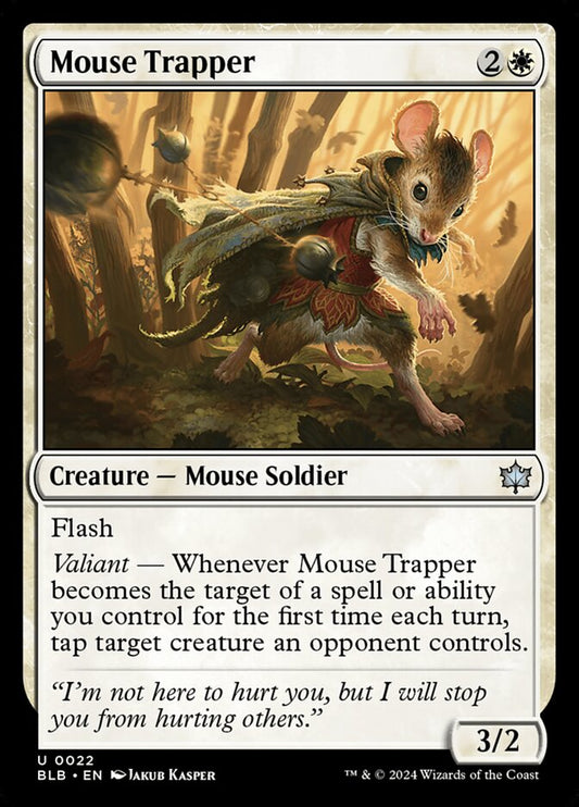 MTG Card Title: Mouse Trapper BLB/22