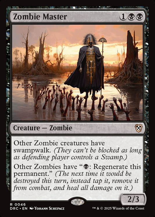MTG Card Title: Zombie Master DRC/46