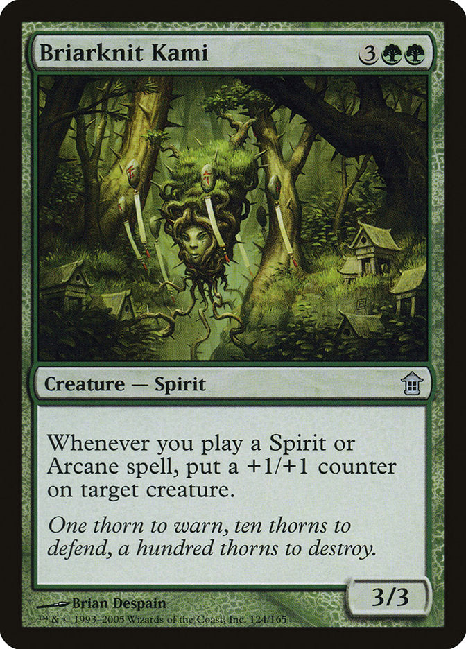 MTG Card Title: Briarknit Kami SOK/124