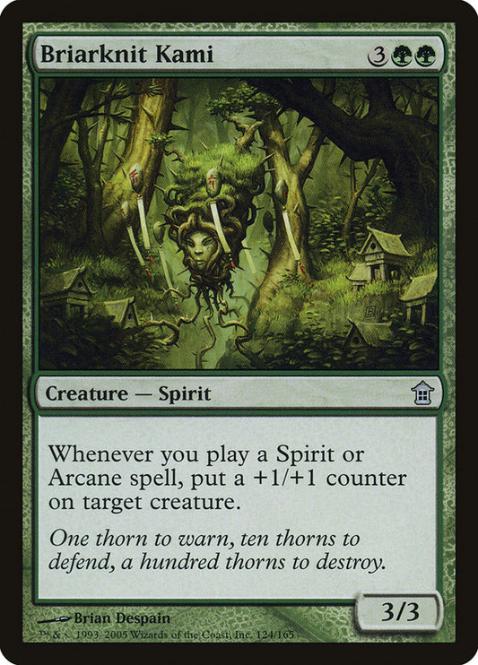 MTG Card Title: Briarknit Kami SOK/124