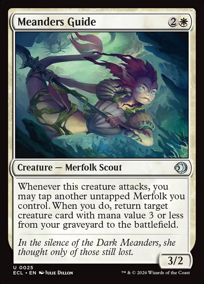 MTG Card Title: Meanders Guide ECL/25