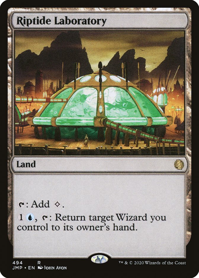 MTG Card Title: Riptide Laboratory JMP/494