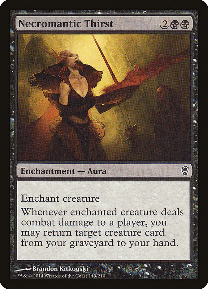 MTG Card Title: Necromantic Thirst CNS/119