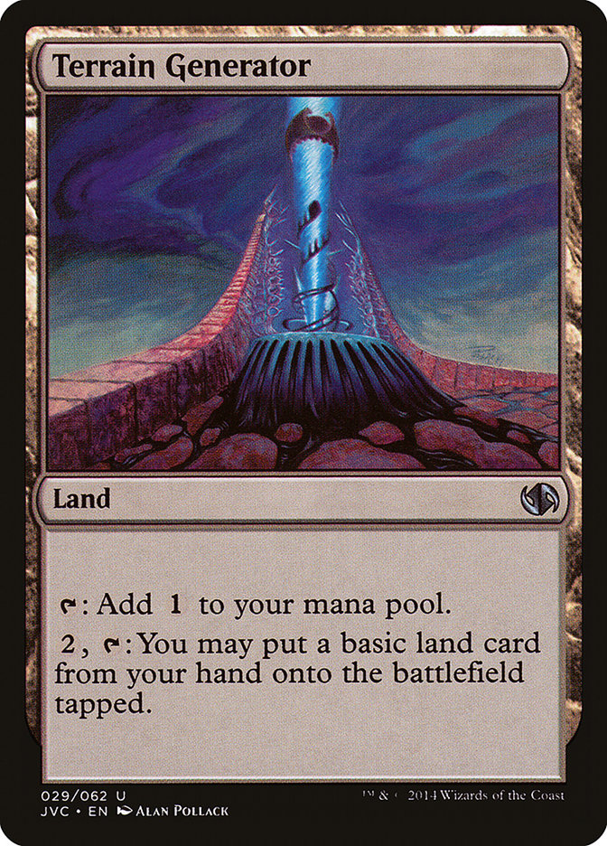 MTG Card Title: Terrain Generator JVC/29