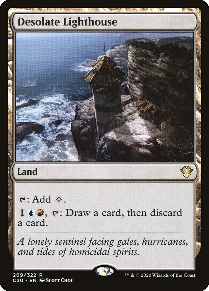 MTG Card Title: Desolate Lighthouse C20/269