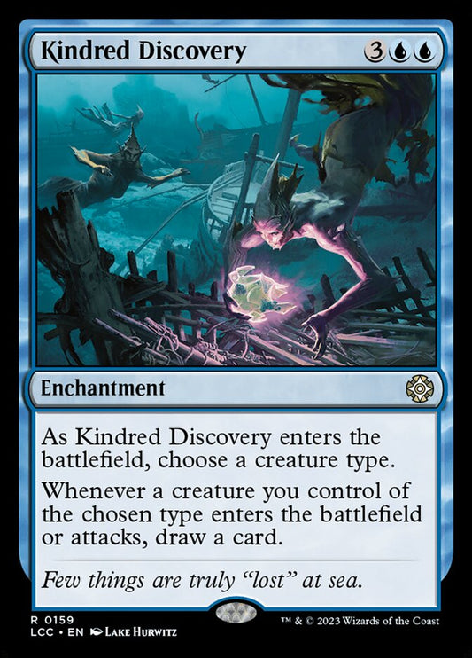 MTG Card Title: Kindred Discovery LCC/159