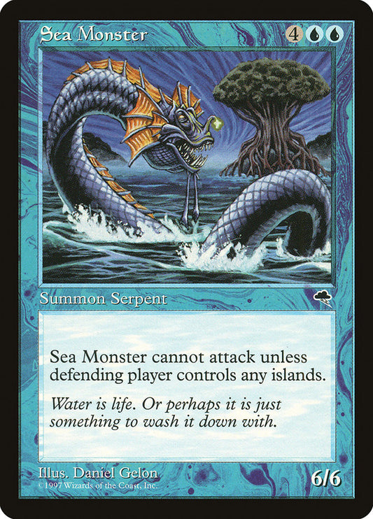 MTG Card Title: Sea Monster TMP/85