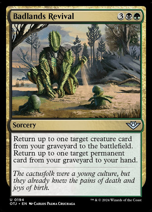 MTG Card Title: Badlands Revival OTJ/194