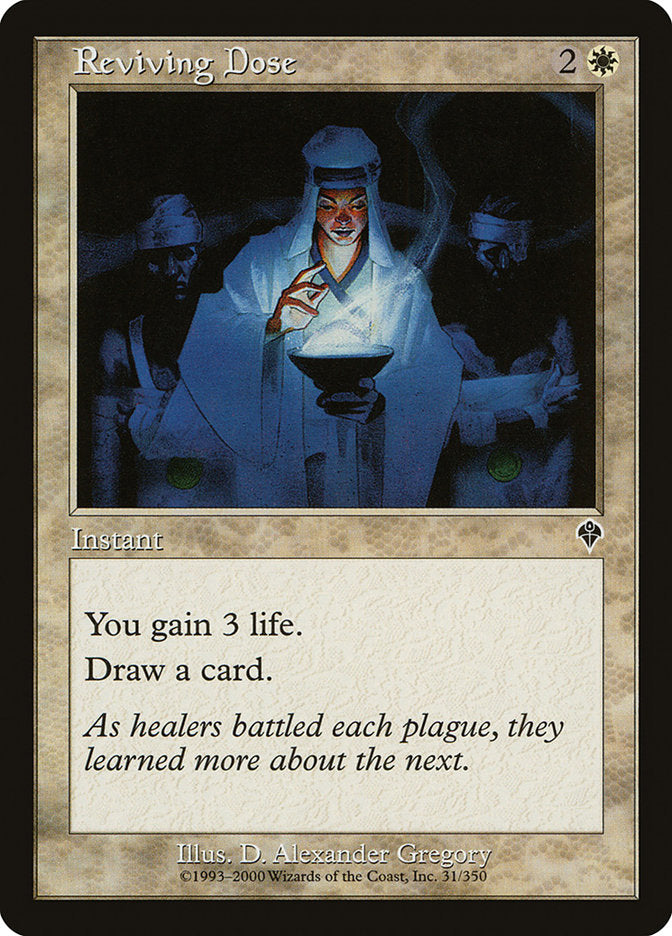 MTG Card Title: Reviving Dose INV/31