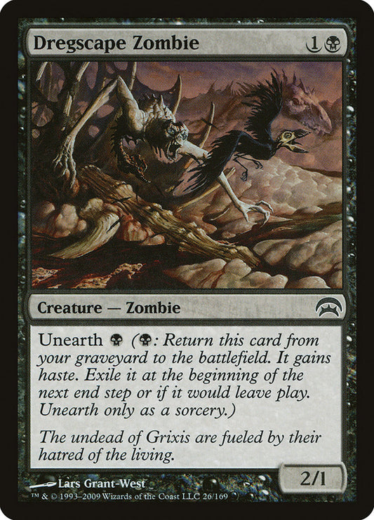 MTG Card Title: Dregscape Zombie HOP/26