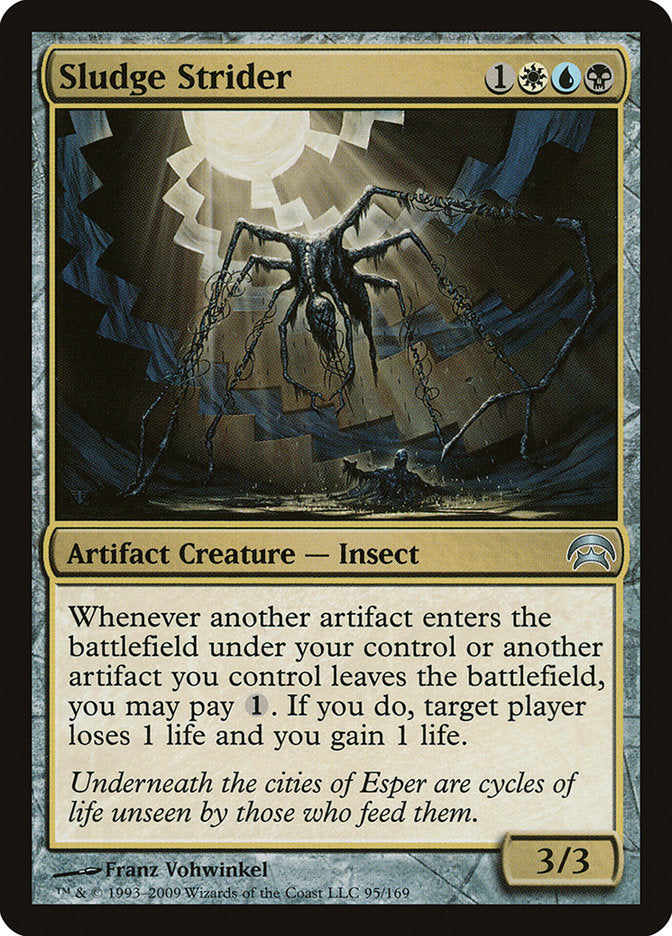 MTG Card Title: Sludge Strider HOP/95